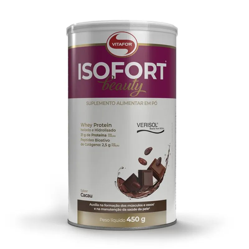 Isofort Beauty - 450g baunilha - Vitafor