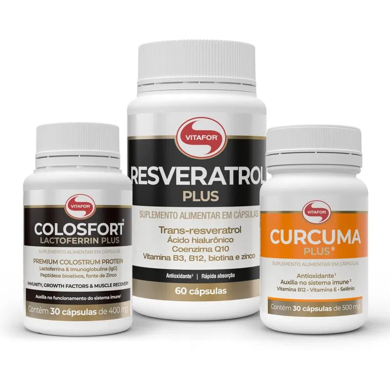 Kit Life Premium: Longevidade e Vitalidade