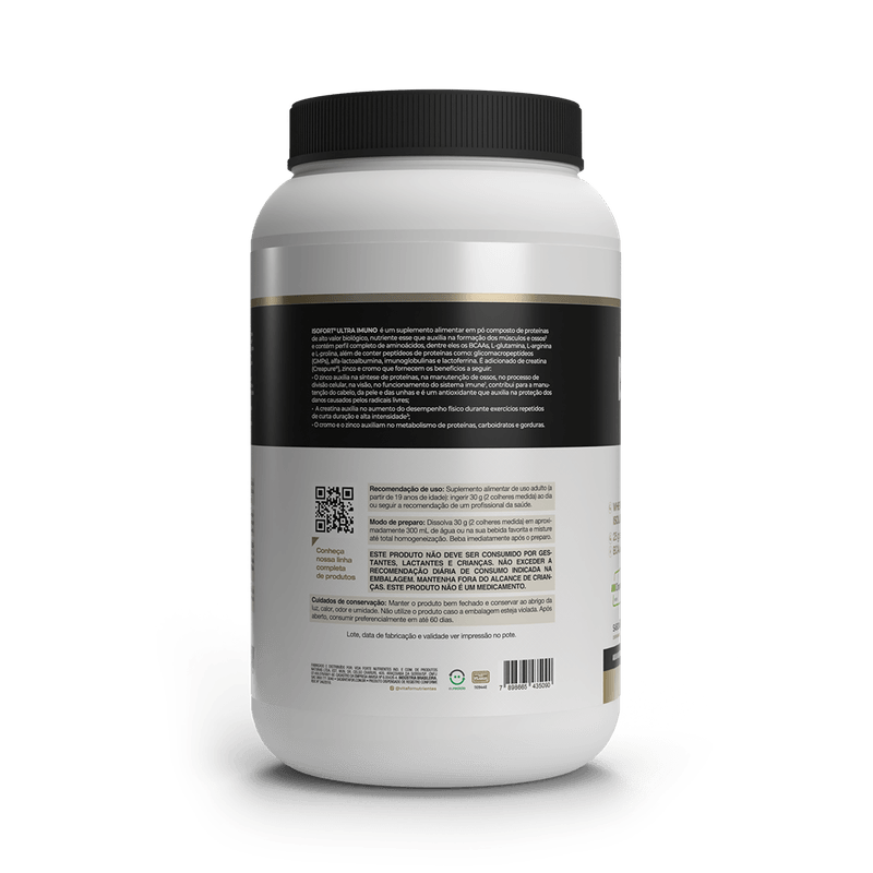 Isofort Ultra Imuno - 900g baunilha - Vitafor