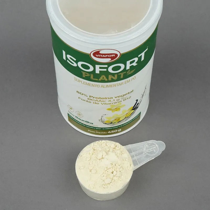 Isofort plant - 450g baunilha - Vitafor