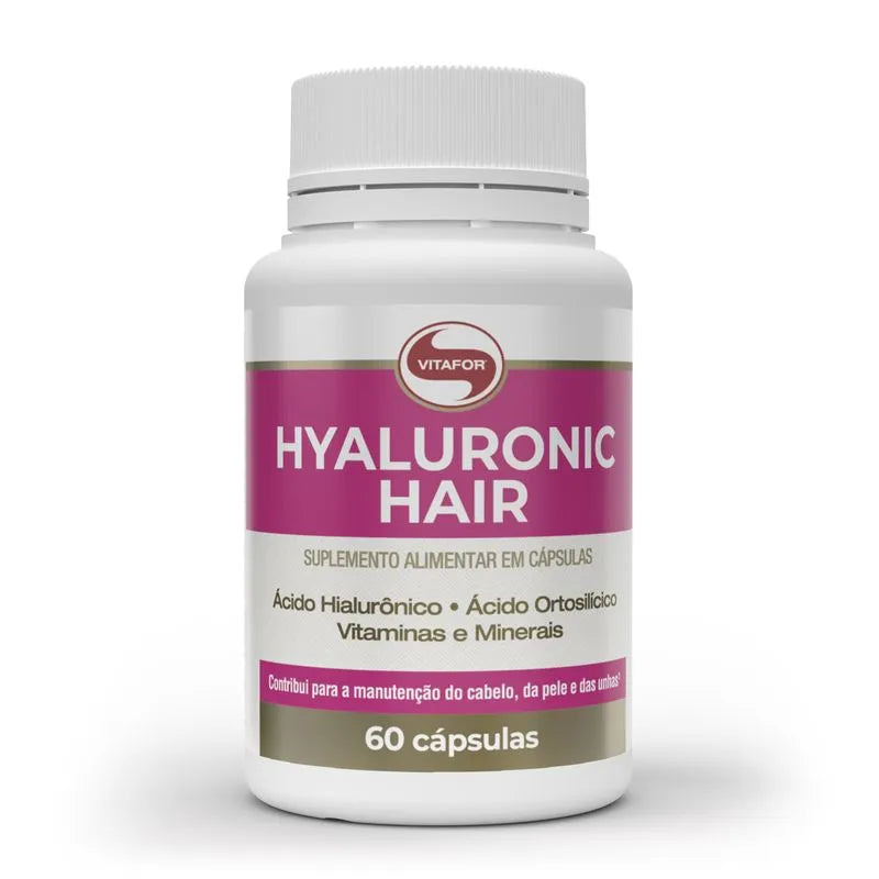 Hyaluronic Hair - 60 Cap de 500mg - Vitafor