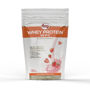 Whey Protein WPC -Pouch 900g Morango - Vitafor