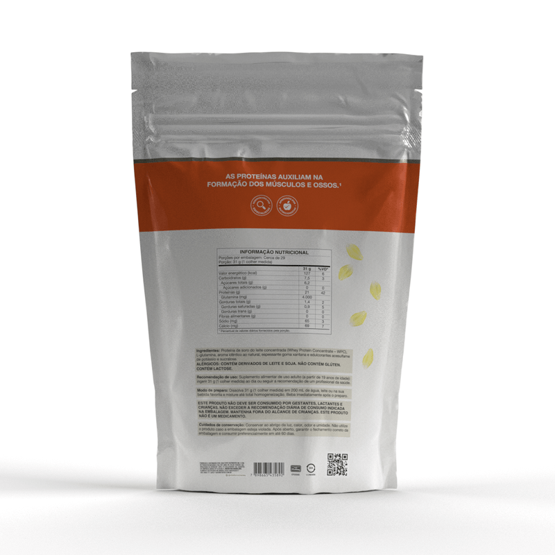 Whey Protein WPC -Pouch 900g baunilha - Vitafor